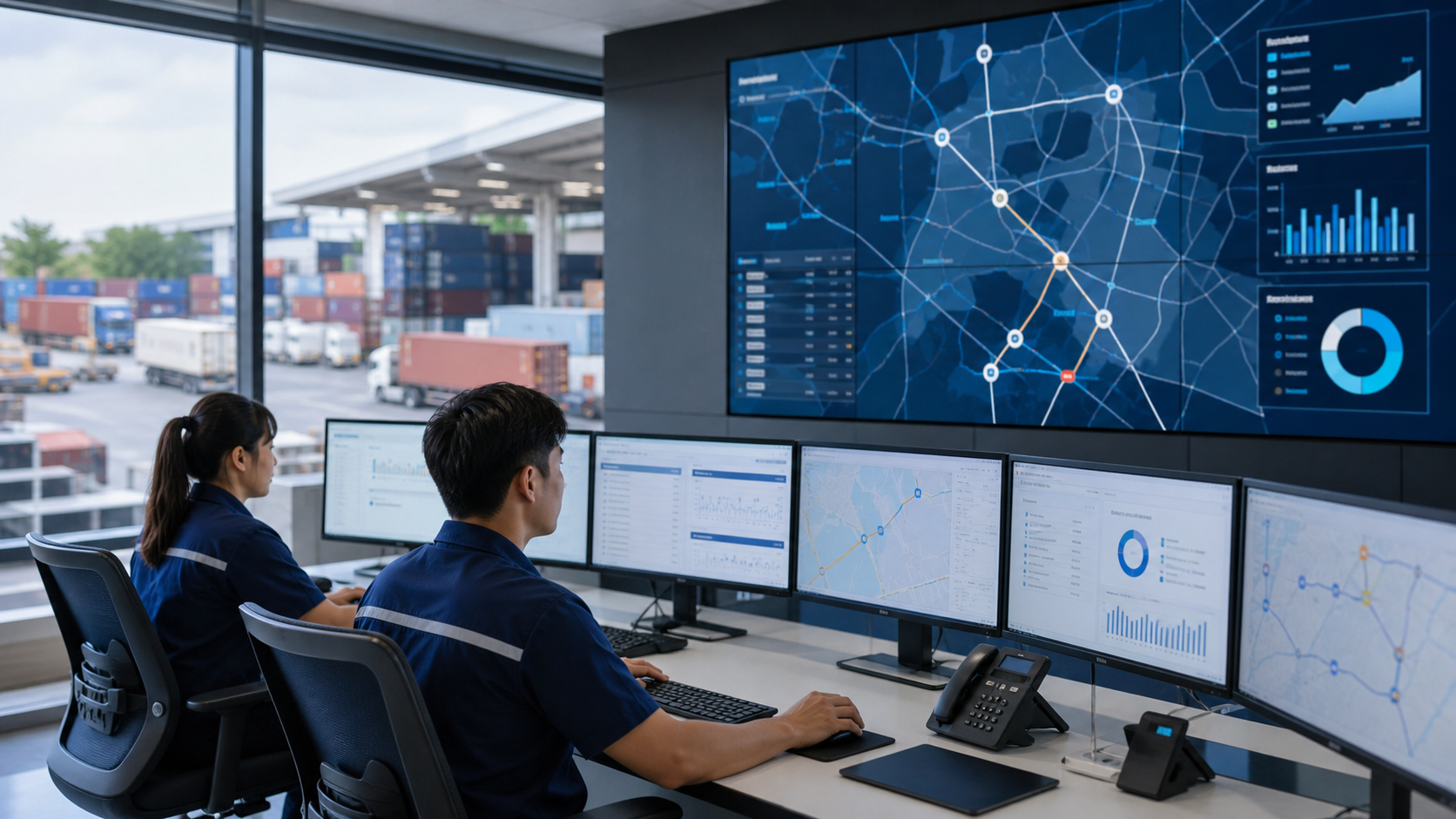 ศูนย์ควบคุม Transportation Management System